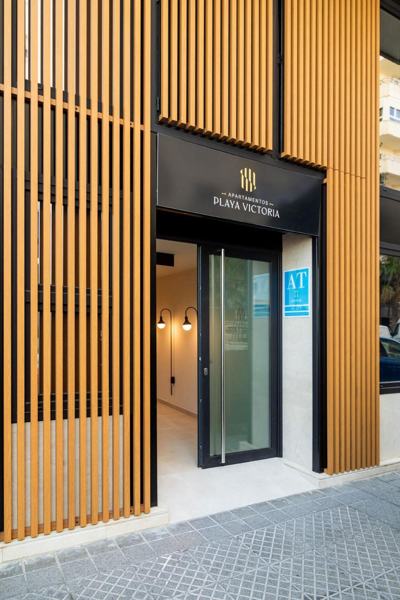 Apartamentos Playa Victoria 加的斯 外观 照片